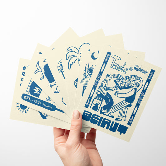 Beirut Collection postcards pack