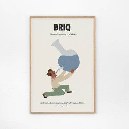 Briq, the traditional water pitcher