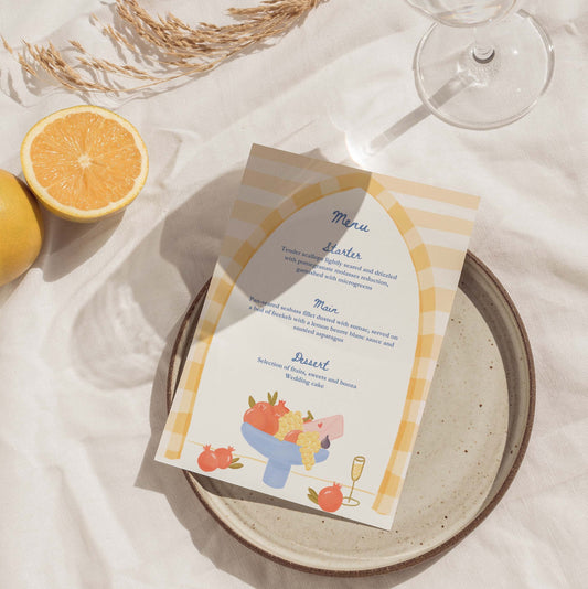 Modèles de papeterie de mariage libanais