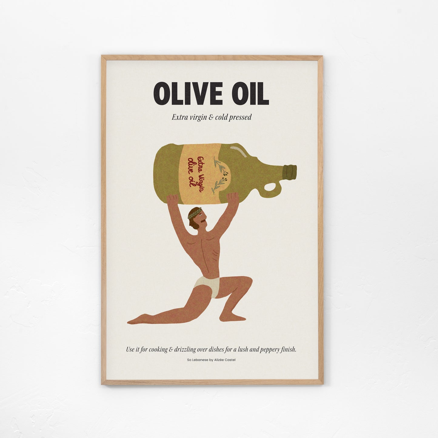 Olive Oil, Extra virgin and cold pressed