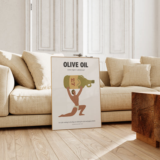 Olive Oil, Extra virgin and cold pressed