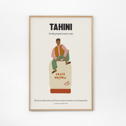 Tahini, Freshly ground sesame seeds