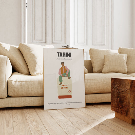 Tahini, Freshly ground sesame seeds