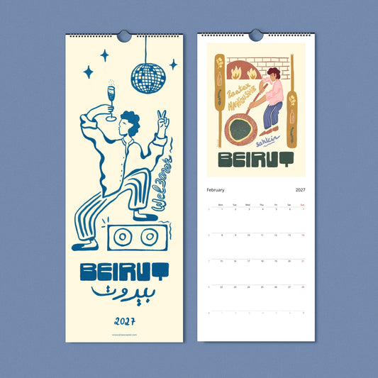 2027 Calendar x Beirut Collection