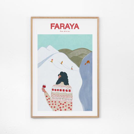 Faraya (du ski à la mer)