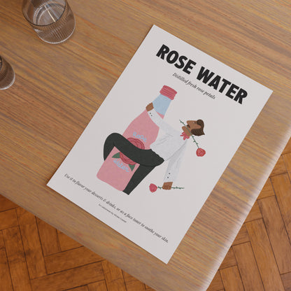 Rose Water, Distilled Fresh Rose Petals