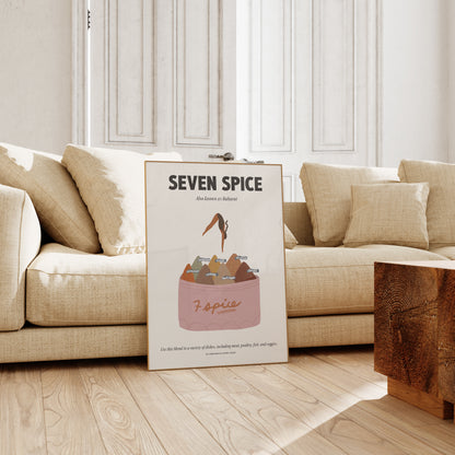 Seven Spice, also known as Baharat