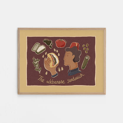 Le sandwich libanais