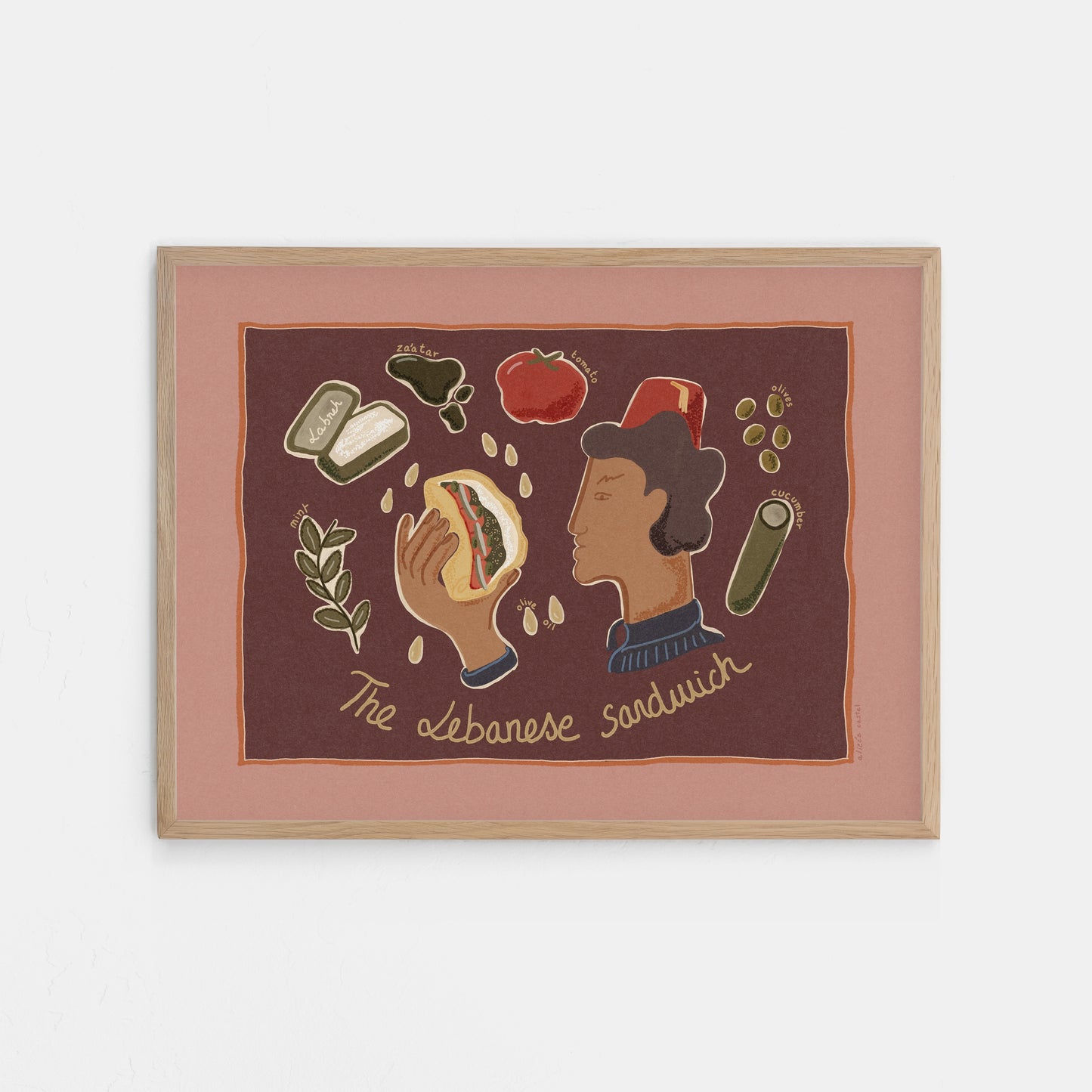 Le sandwich libanais