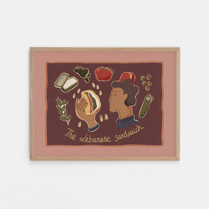 Le sandwich libanais